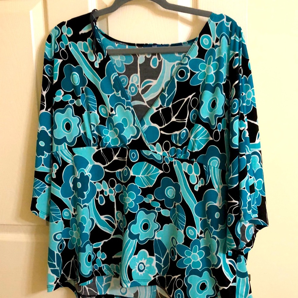 Light V neck blouse